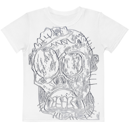 Kids crew neck t-shirt "Skull Style"