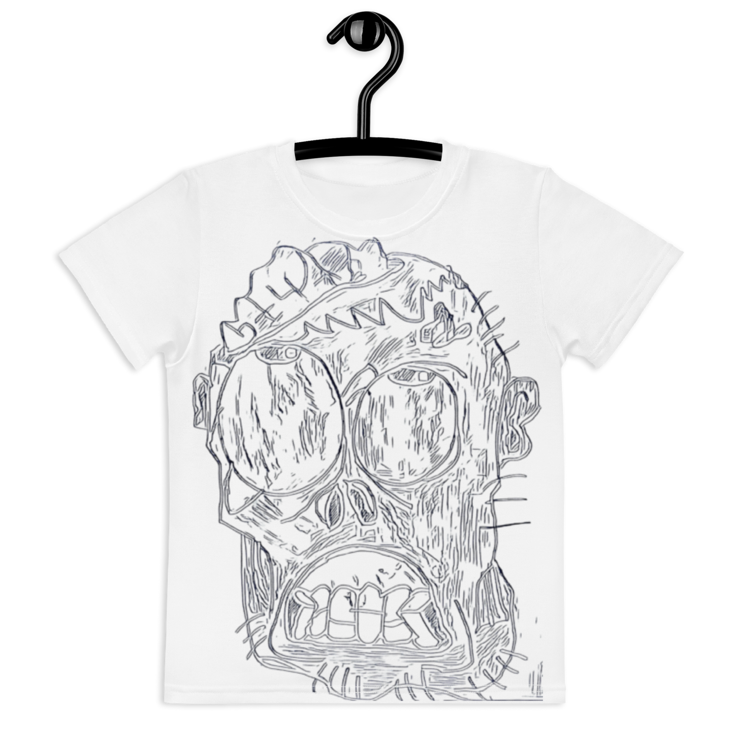 Kids crew neck t-shirt "Skull Style"