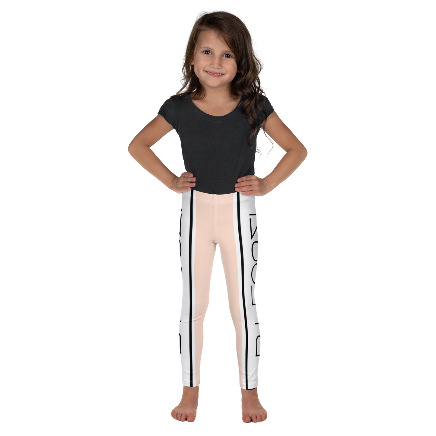 Kid's Leggings "By Louzi" Pastel Pink