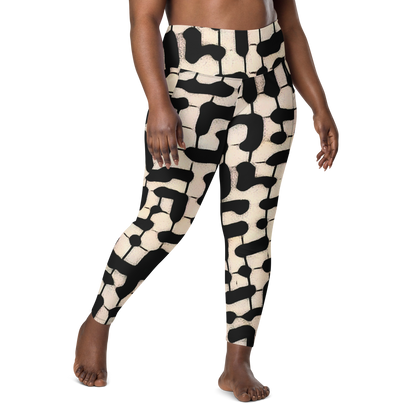 Leggings with pockets "Cuevas Print" ♻