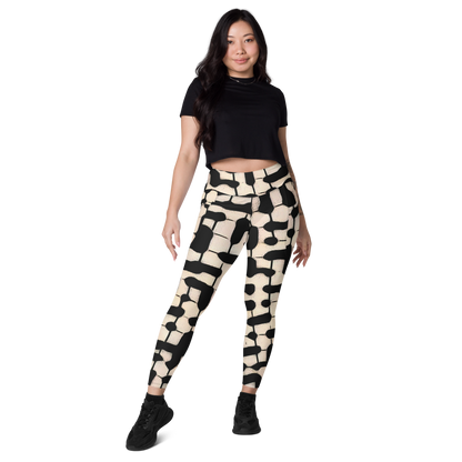 Leggings with pockets "Cuevas Print" ♻