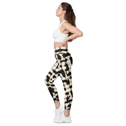 Leggings with pockets "Cuevas Print" ♻