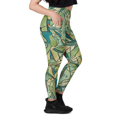 High-waisted Leggings "Jade" ♻