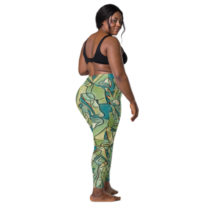 High-waisted Leggings "Jade" ♻