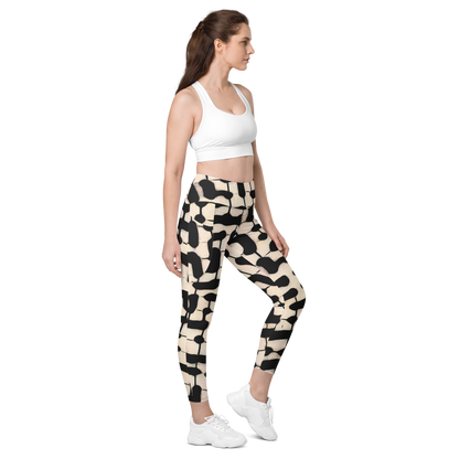 Leggings with pockets "Cuevas Print" ♻