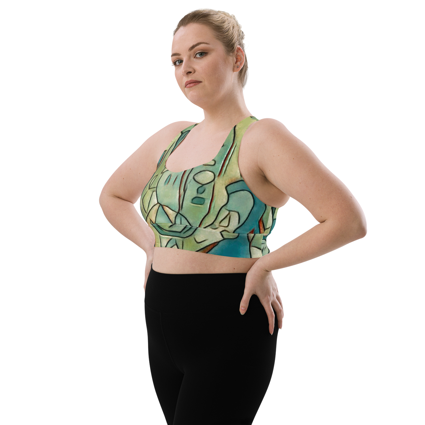 Sports Bra "Jade" ♻