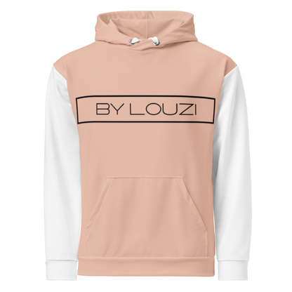 Light-weight Hoodie "By Louzi" Pastel Pink  ♻