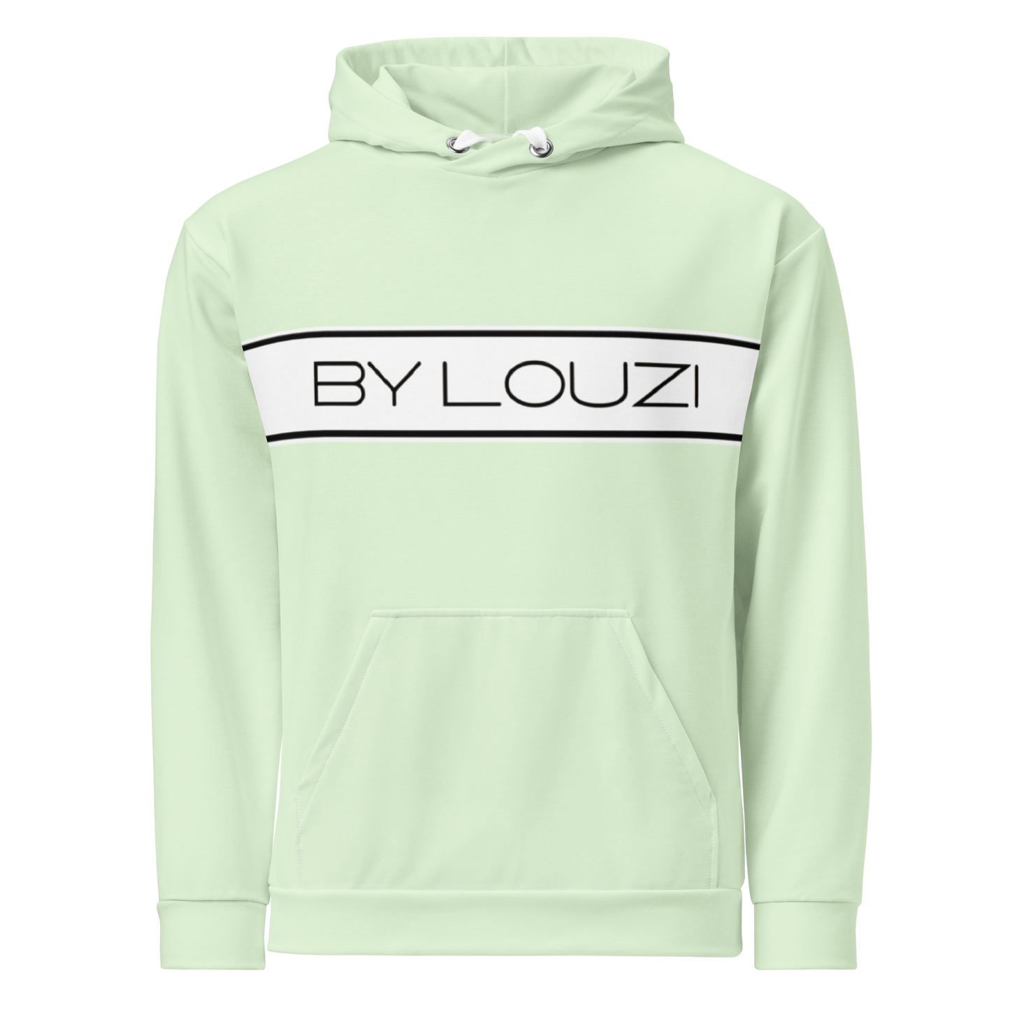 Lightweight Hoodie "By Louzi" Pale Sea Green ♻