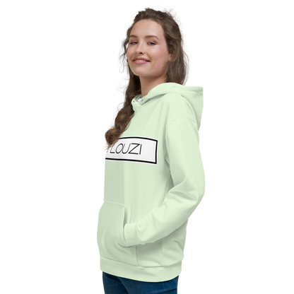 Lightweight Hoodie "By Louzi" Pale Sea Green ♻