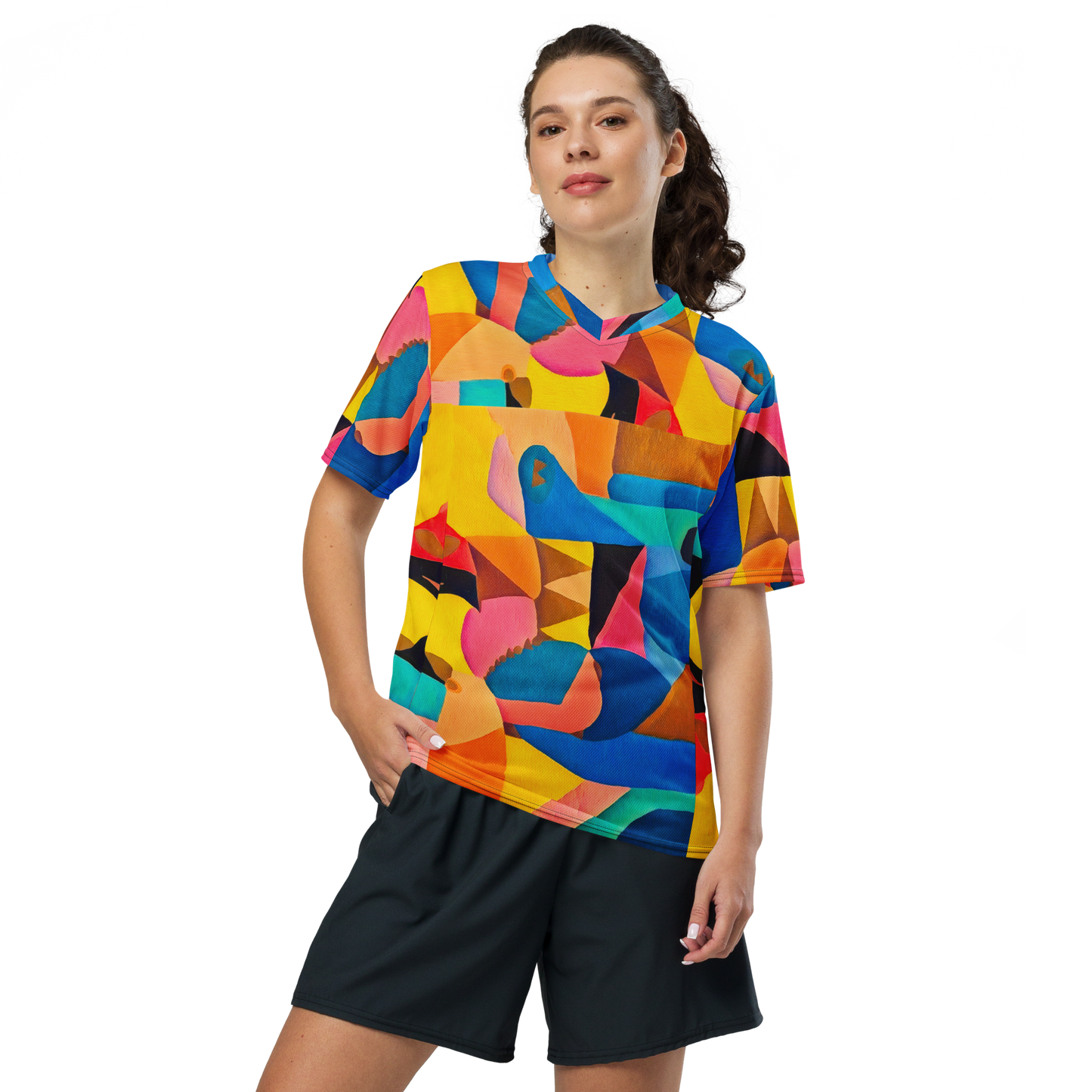 Unisex Sports Jersey "Tribal Style"  ♻