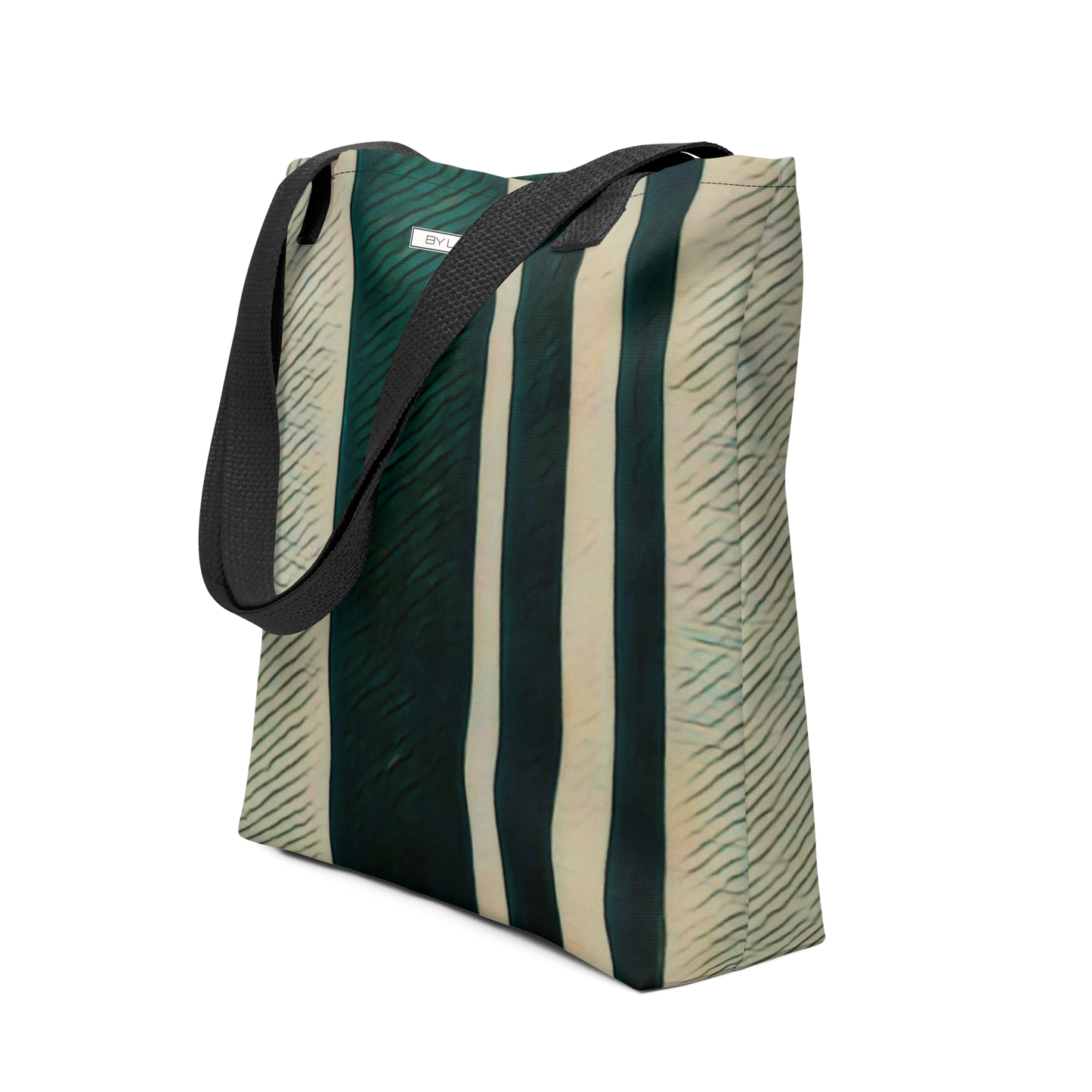 Tote Bag "Zebra/Green"