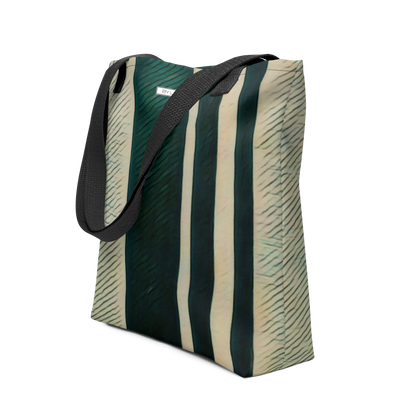 Tote Bag "Zebra/Green"