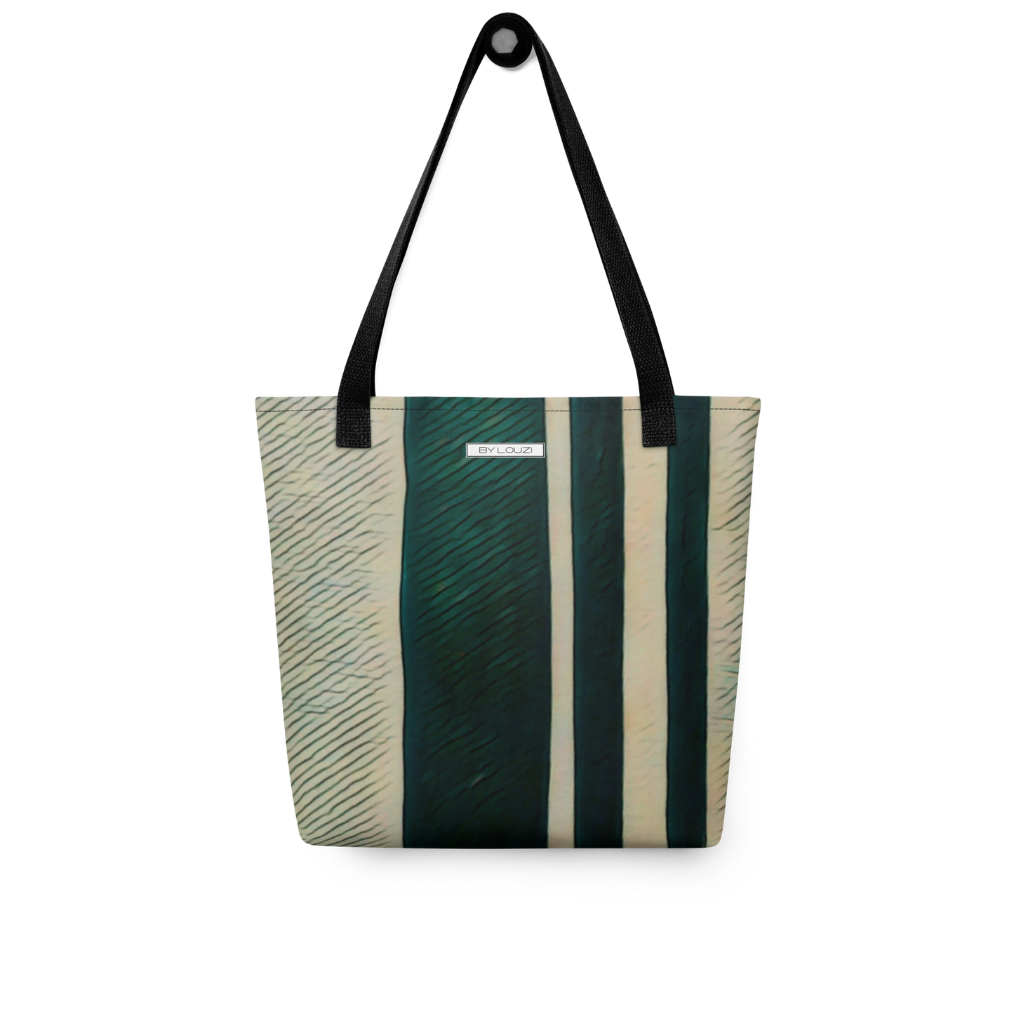 Tote Bag "Zebra/Green"