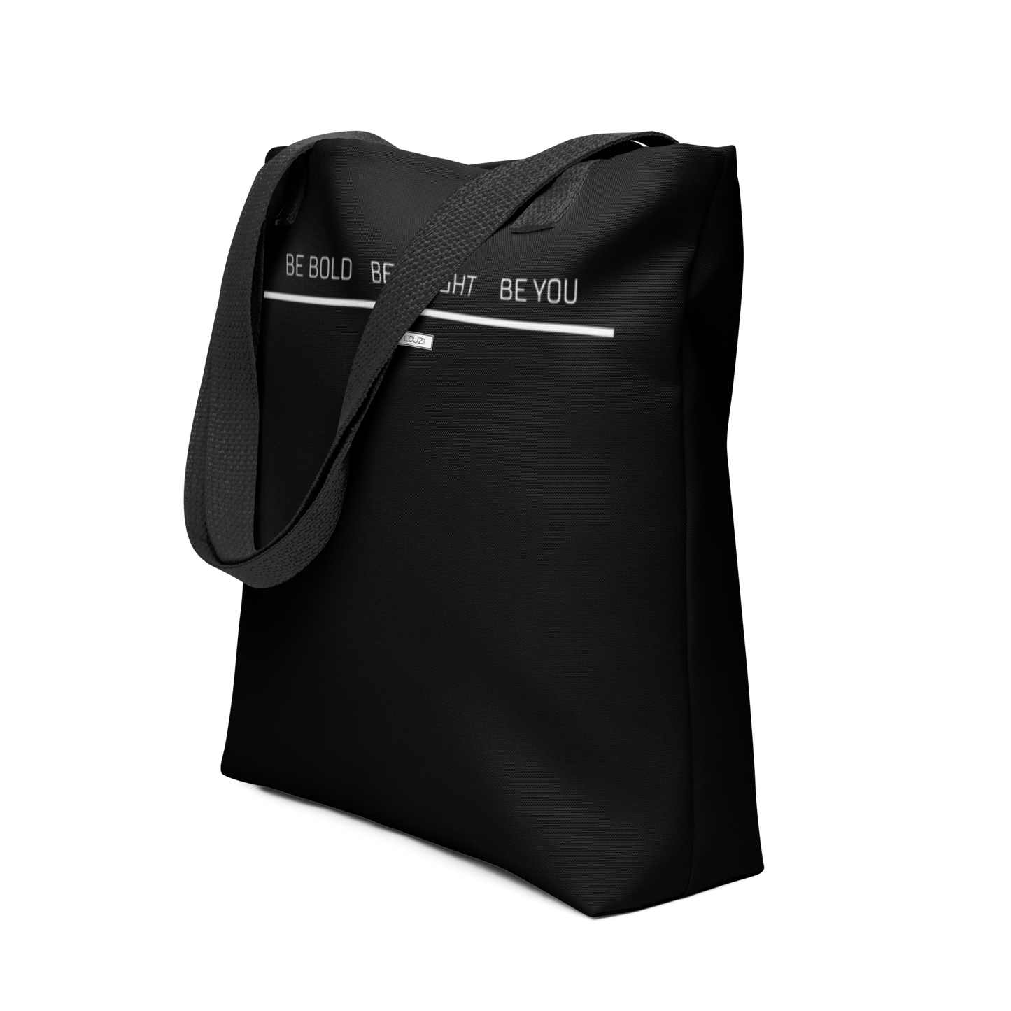 Tote Bag "Be Bold"  Black