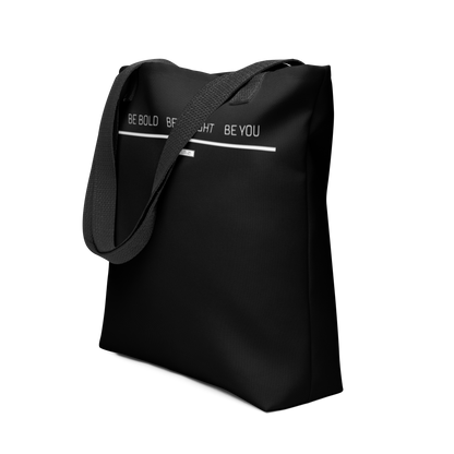 Tote Bag "Be Bold"  Black