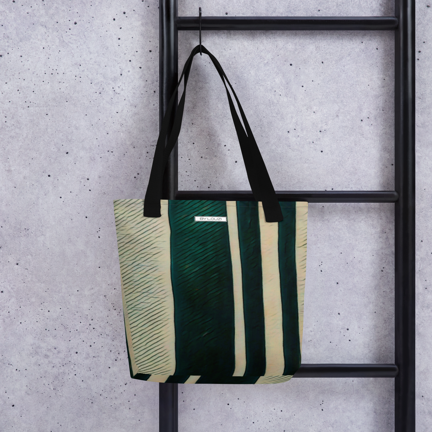 Tote Bag "Zebra/Green"