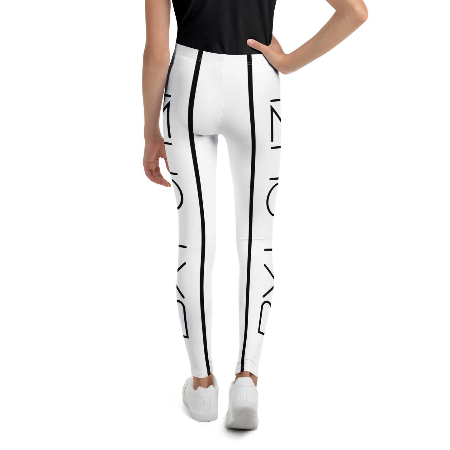 Youth Leggings "By Louzi" White