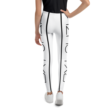 Youth Leggings "By Louzi" White