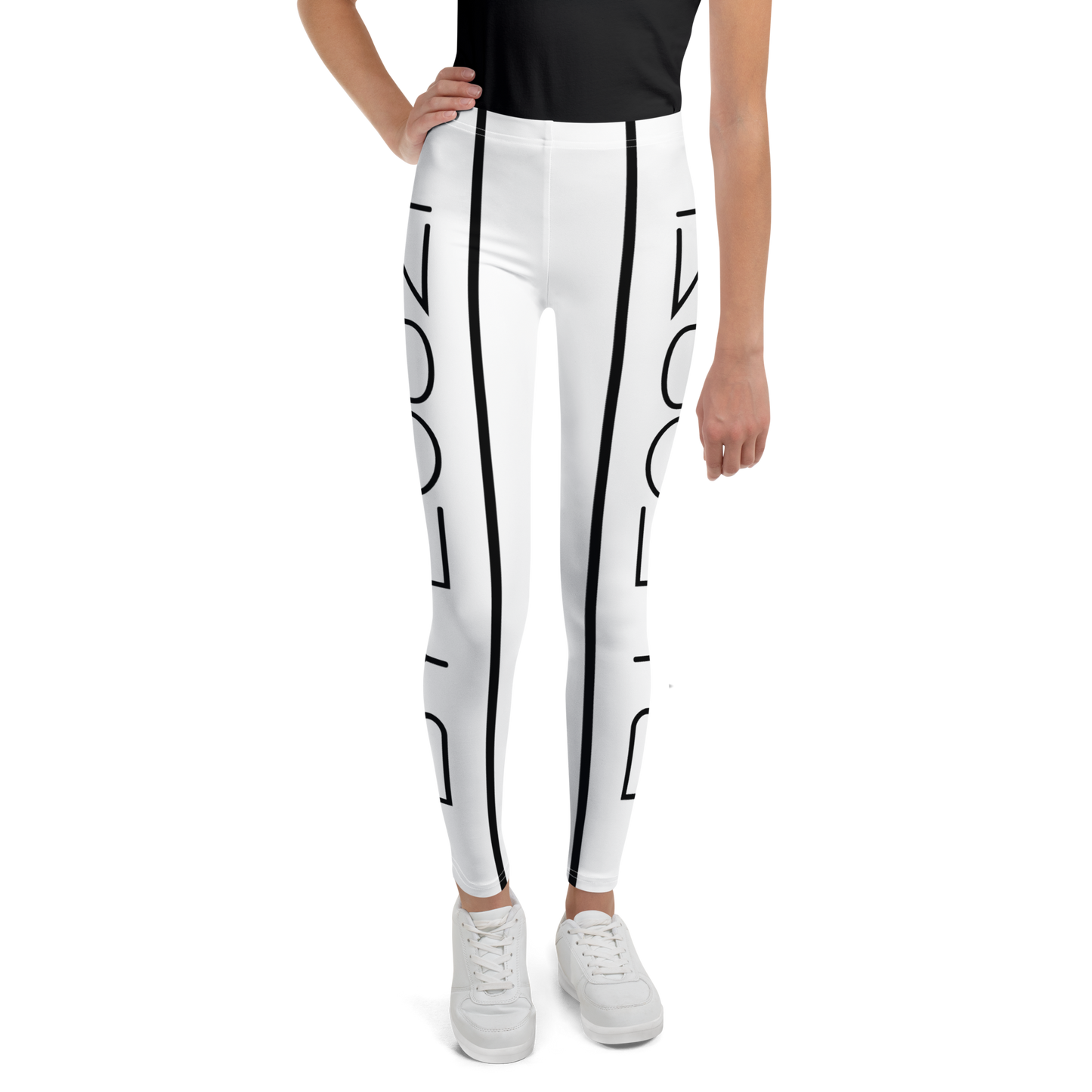 Youth Leggings "By Louzi" White