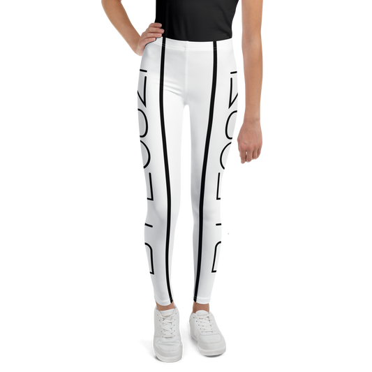 Youth Leggings "By Louzi" White