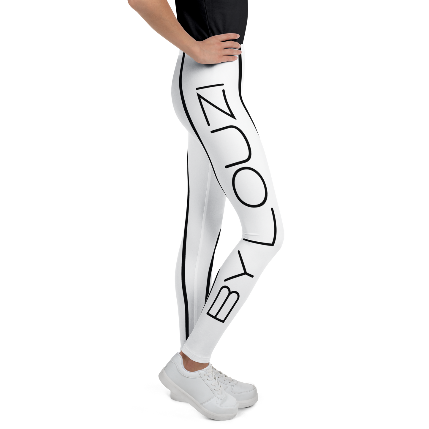 Youth Leggings "By Louzi" White