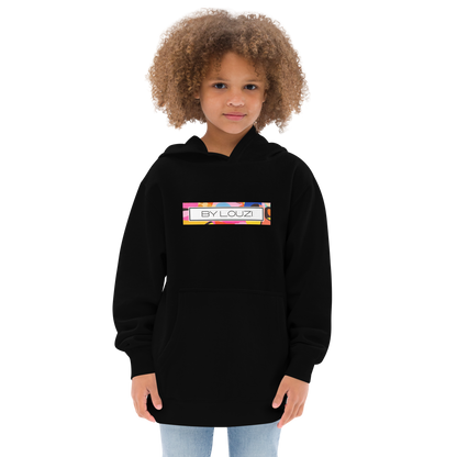 Kids Fleece Hoodie "Circus" Black/Navy/White