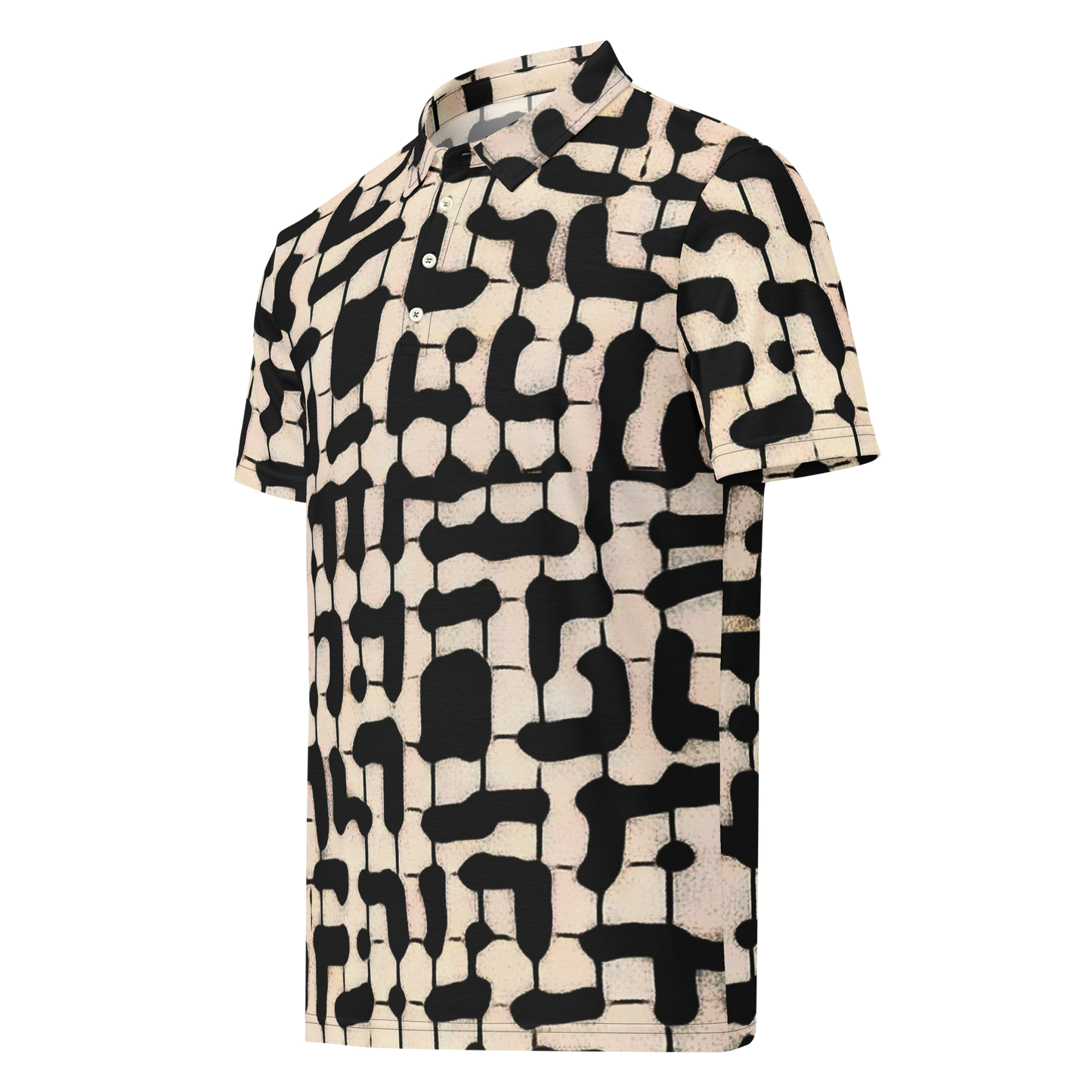 Slim Fit Polo "Cuevas Print"