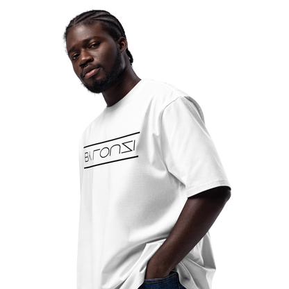 Oversized Heavyweight T-shirt "By Louzi" White