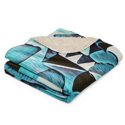 Sherpa Blanket "Oceano"