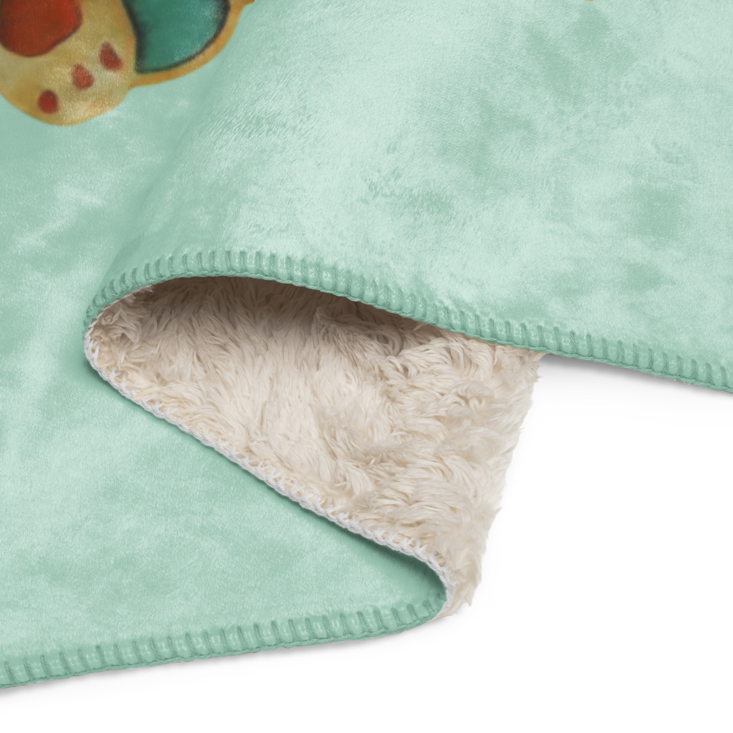 Sherpa Blanket "Pale Blue Koala"