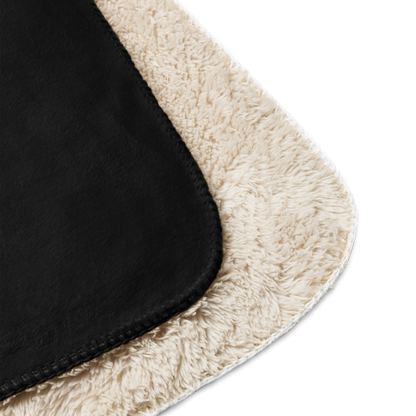 Sherpa Blanket "Black Tiger"