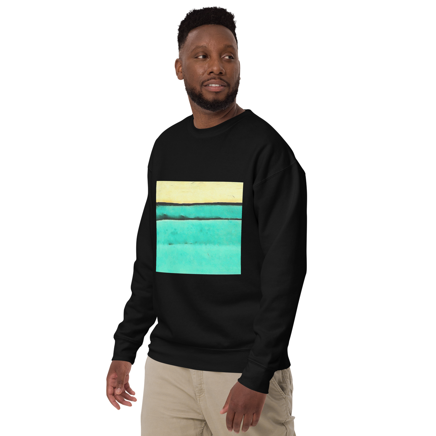 Unisex Premium Sweatshirt "Lago Print"