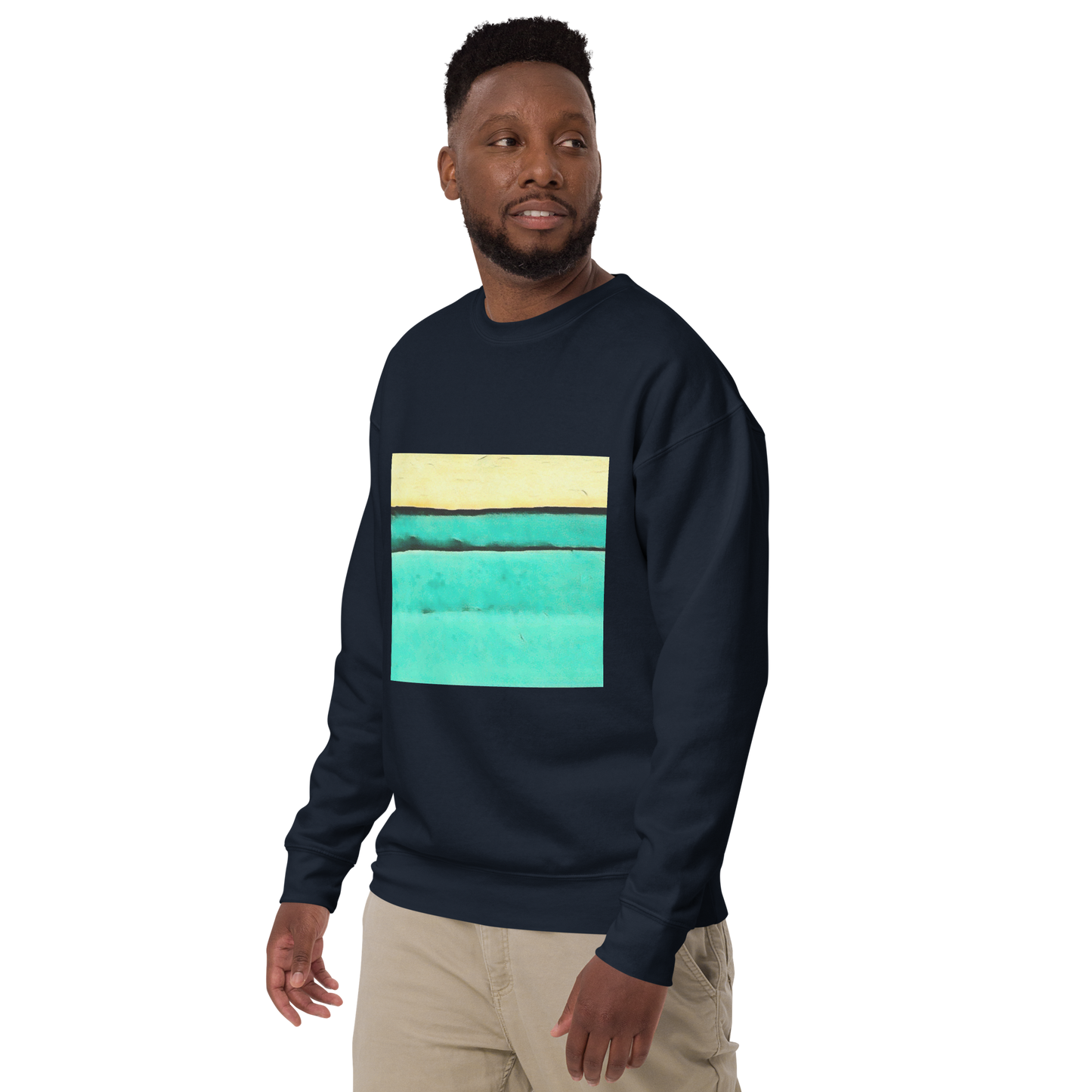 Unisex Premium Sweatshirt "Lago Print"